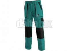 CXS LUXY JAKUB čierno-zelené nohavice (zimné)