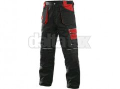CXS ORION TEODOR čierno-červené nohavice (zimné)
