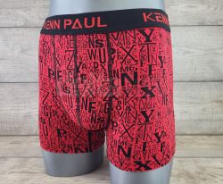 Pnske boxerky KENNPAUL 0008 red