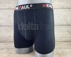 Pnske bambusov boxerky KENNPAUL 0026 black