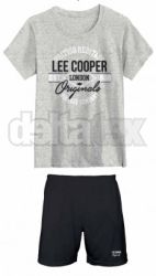 Pnske krtke bavlnen pyamo LEE COOPER 39128 grey