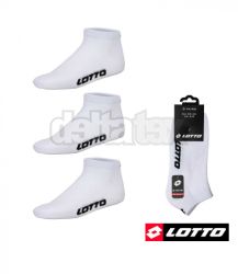 Členkové ponožky LOTTO 38255 3 pack white