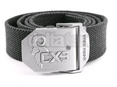 Opasek CXS NAVAH, černý, 4 cm, 125cm, textilní, spona s logem CXS