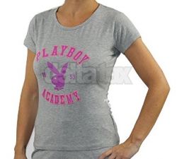 Dmske triko PLAYBOY 653051 grey