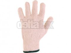 Textilní rukavice FLASH, bílé, vel. 08