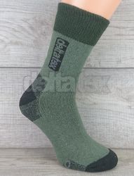 Ponožky thermo DELTA olivová/ čierna/ green