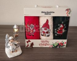 3-dielna sada vianonch darekovch utierok frot