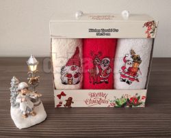 3-dielna sada vianonch darekovch utierok frot