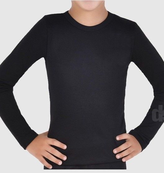 Detské termo tričko DELTA  thermal black